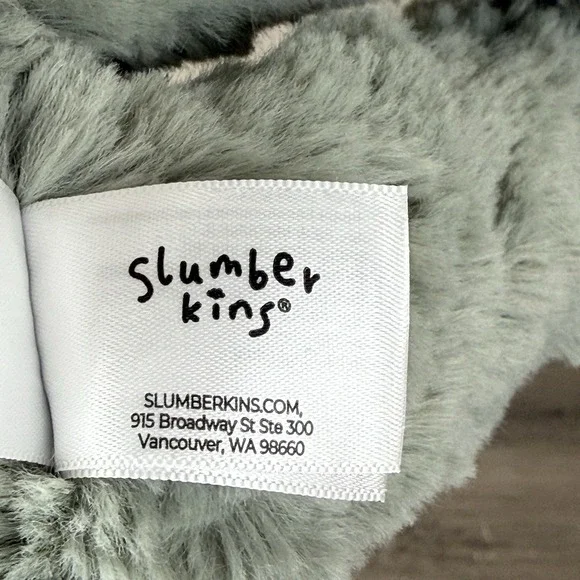 Repair Bear Plush Slumberkins Stuffed Animal Sage Soft Snuggler Paw Prints - Picture 9 of 11